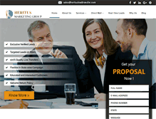 Tablet Screenshot of heritusleadtransfer.com